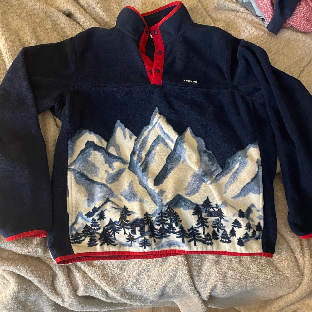 Lands End fleece